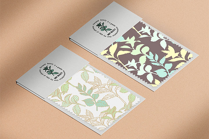 Фирменный паттерн для салона красоты