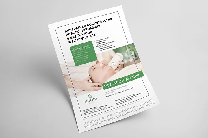 Рекламный макет Wellnes&Spa
