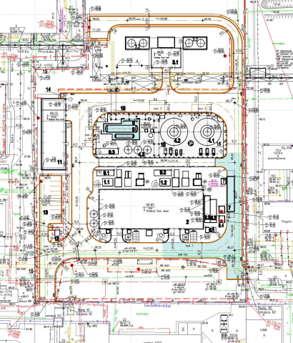 Разбивочный план