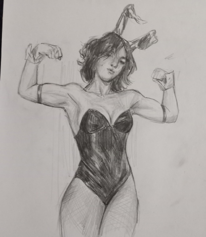 Набросок карандашом