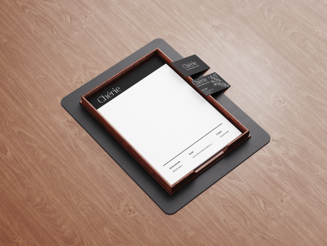 Design for Cherie`s letterhead!