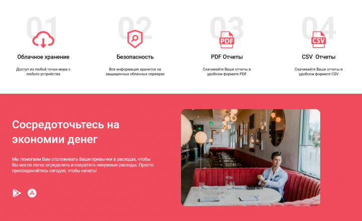 CloudBudget - Технологии