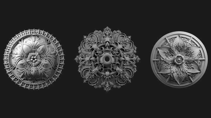 Розетки барокко