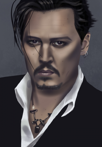 Портрет Джонни Деппа