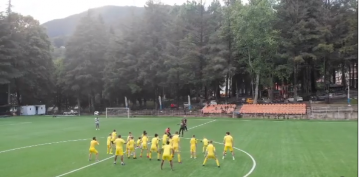 Видео танцев с дрона