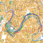 Карта Москвы для буклета