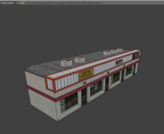 Здание Low poly