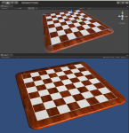 3d chessboard for mobile game