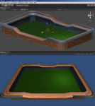 Casino table 3d