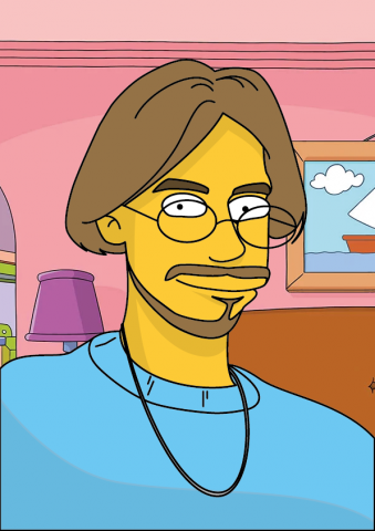 Портрет в стиле Симпсонов, №1