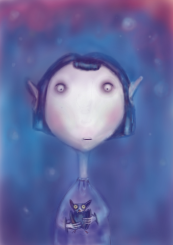 girl with a bat