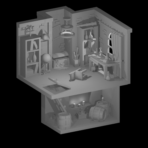 Комната пирата