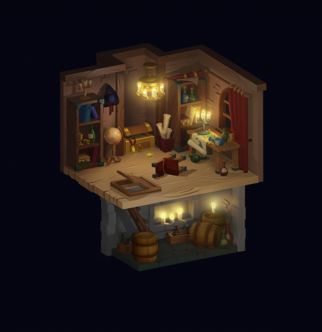 Комната пирата