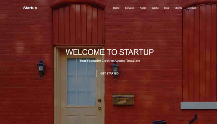 Landing page