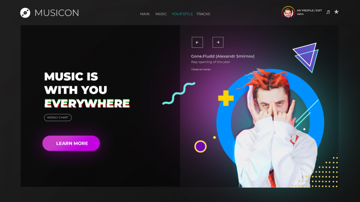 Музыкальный сервис