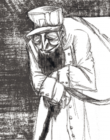 Иллюстрация к сборнику "Мрачные сказки" Г. Х. Андресена