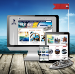 Landing Page  для яхтенной компании