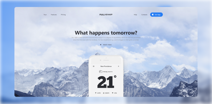 FullviewApp | Верстка