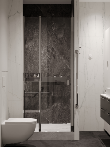 Visualization of an apartment in Tyumen city