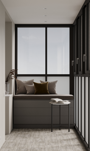 Visualization of an apartment in Tyumen city