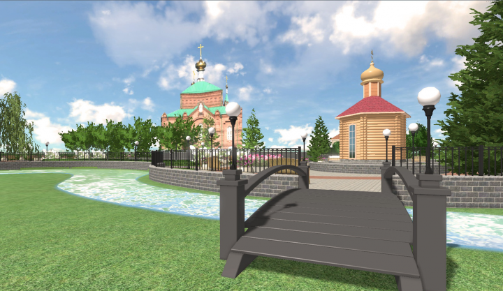 Парк пари храме