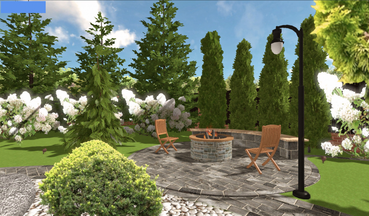 Проект участка на Новой Риге