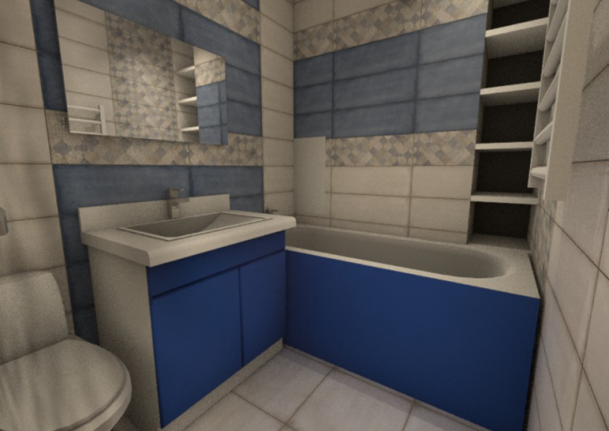 Визуализация ванной