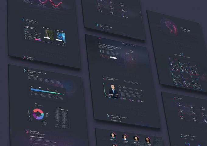 Комплексные услуги по проведению ICO