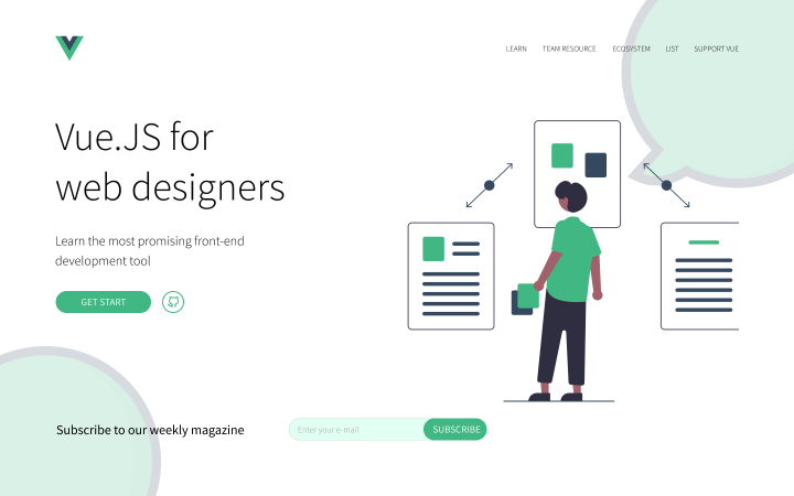Главная страница Jue.JS