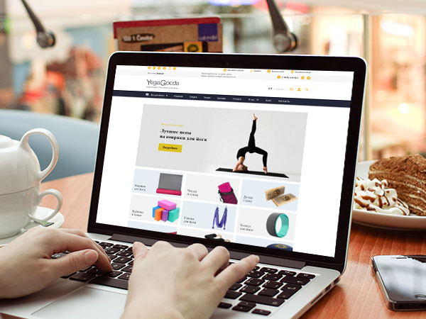 Доработки интернет магазина товаров для йоги