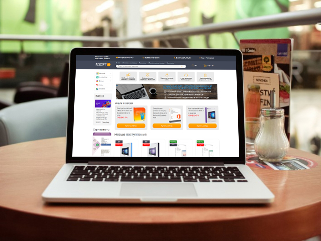 Доработка интернет-магазина pcsoft24