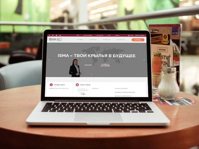 Доработки вёрстки для проекта школы isma