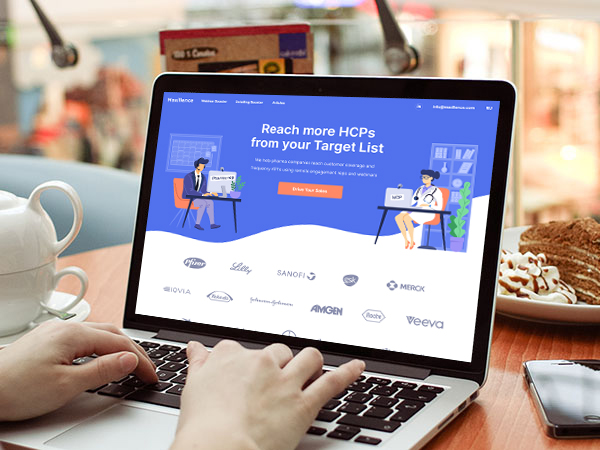 Вёрстка лендинга для сервиса maxilence