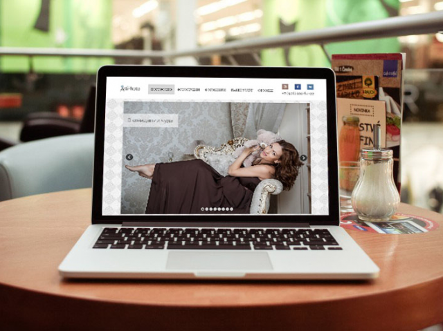 Разработка сайта портфолио для фотографа
