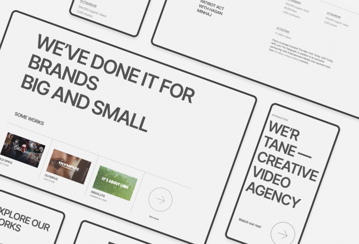 Дизайн сайта агентства