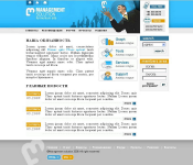 Верстка макета Management solution