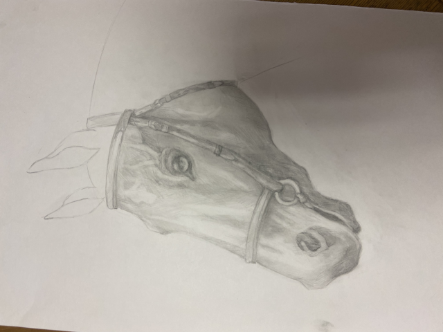 Лошадь (немного не доделанная)