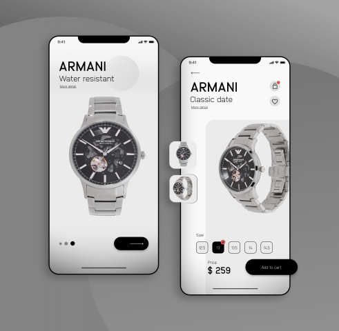 Armani watch