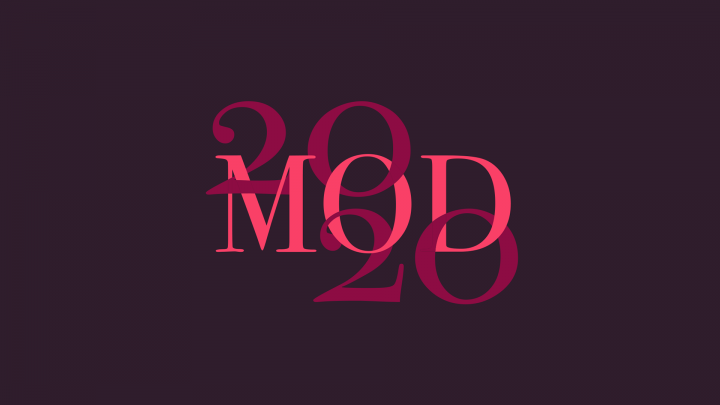 Логотип модного показа 20MOD20