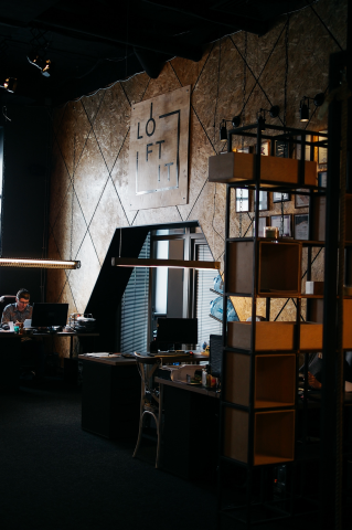 Реализованный проект офиса Лофт ит