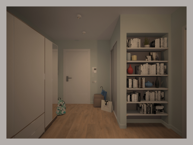 Типовая двухкомнатная квартира. Прихожая