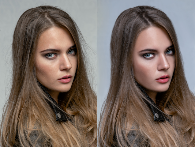 beauty ретушь