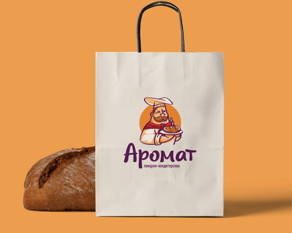 Логотип для пекарни Аромат