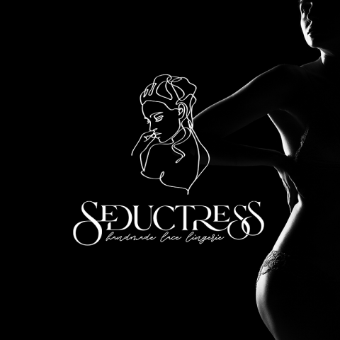 Логотип для интернет магазина нижнего белья ручной работы