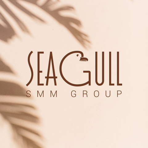 Логотип SMM агентства "Seagull"