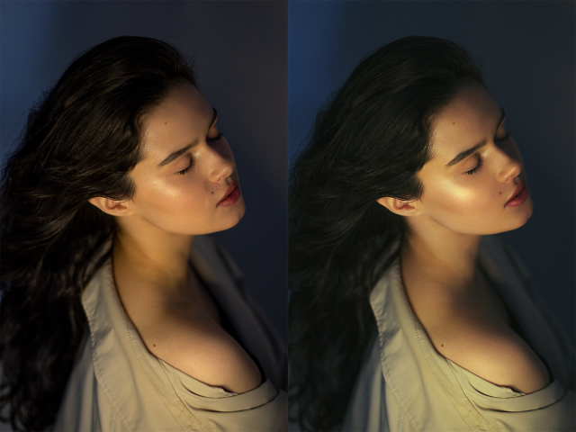 Ретушь и цветокоррекция портрета