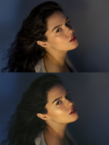 Ретушь и цветокоррекция портрета