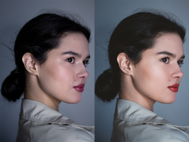 Ретушь и цветокоррекция портрета