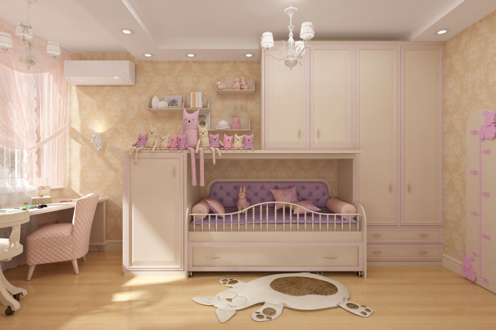 Дизайн - проект детской /квартира 120 м кв