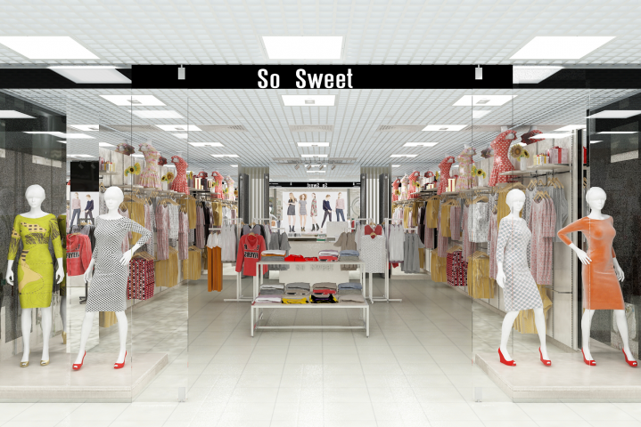 SO SWEET _проект отдела в ТЦ ЦУМ